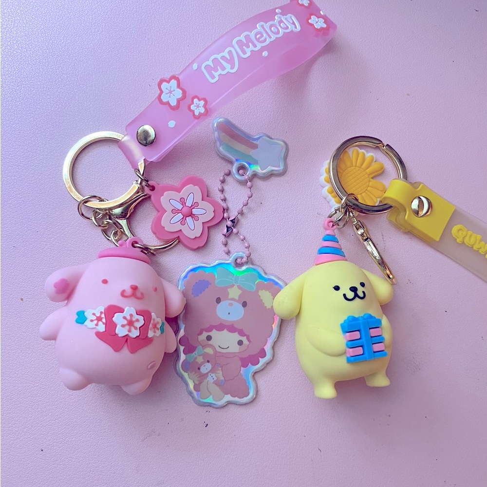 💕 Sanrio keychains